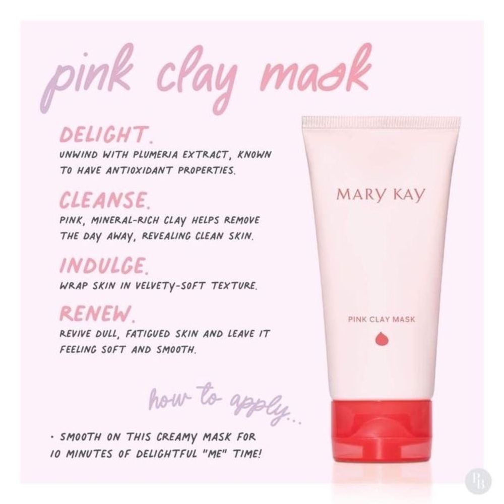Mary Kay Soothing Pink Clay Mask